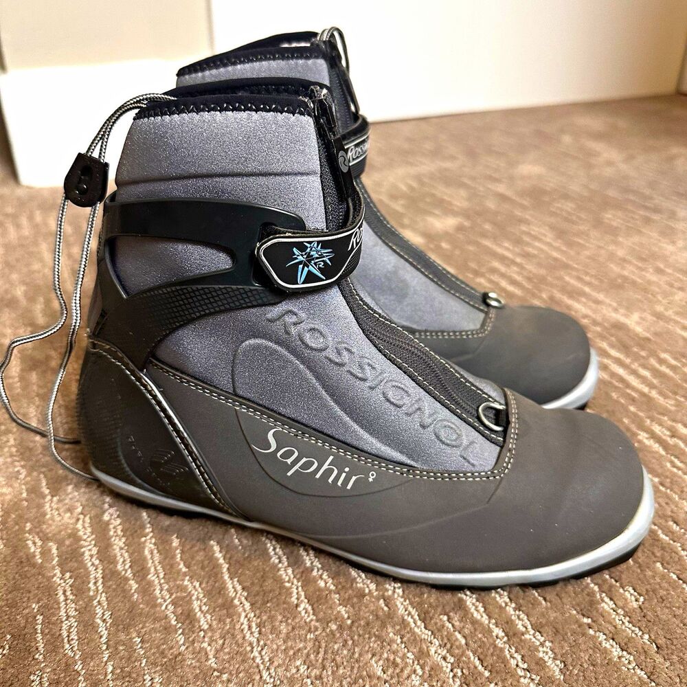Rossignol Saphir Women’s cross country Ski Boots EU 39 Thermo Fit Gray/Black